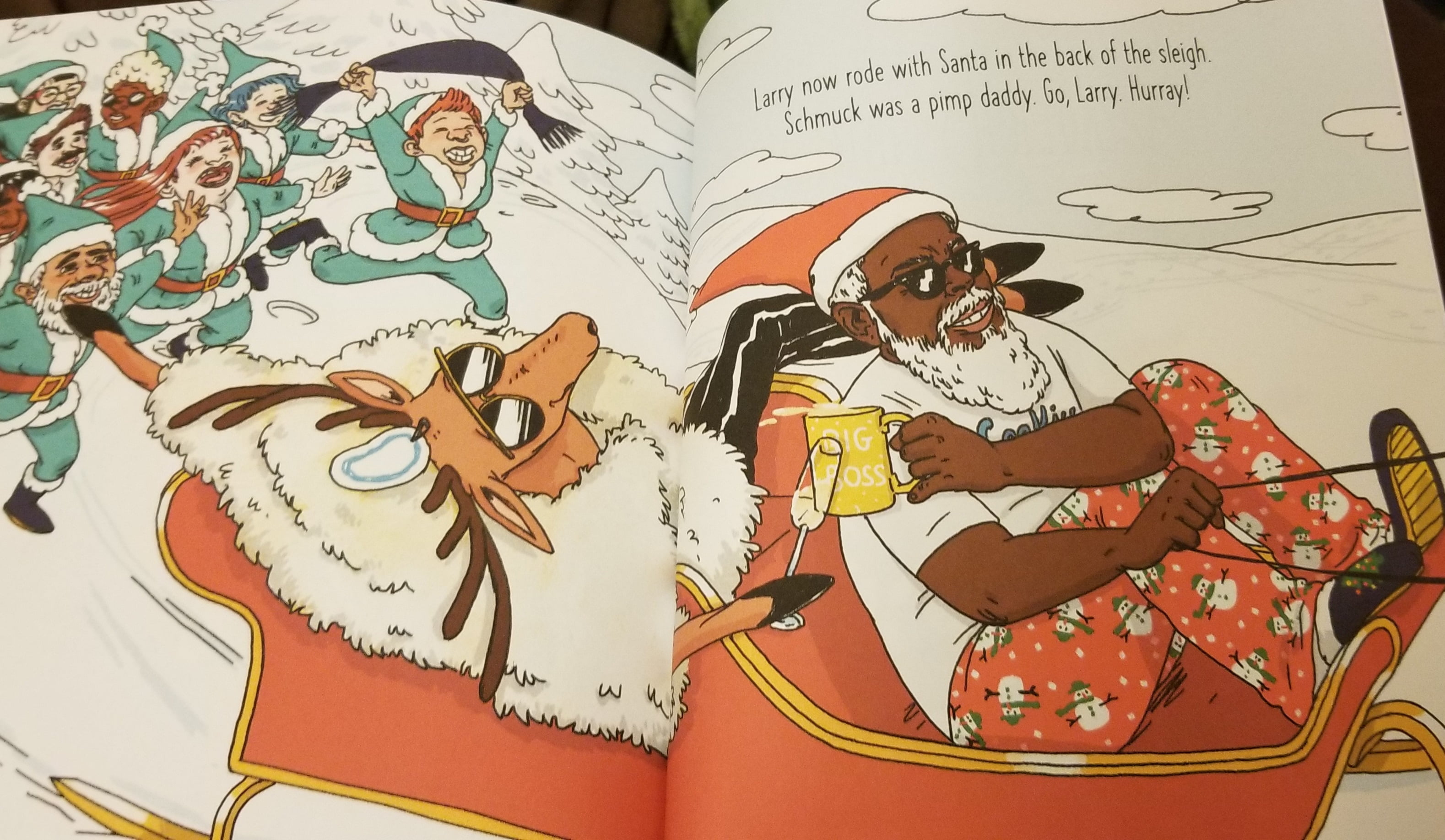 schmuck the buck favorite page santa ending